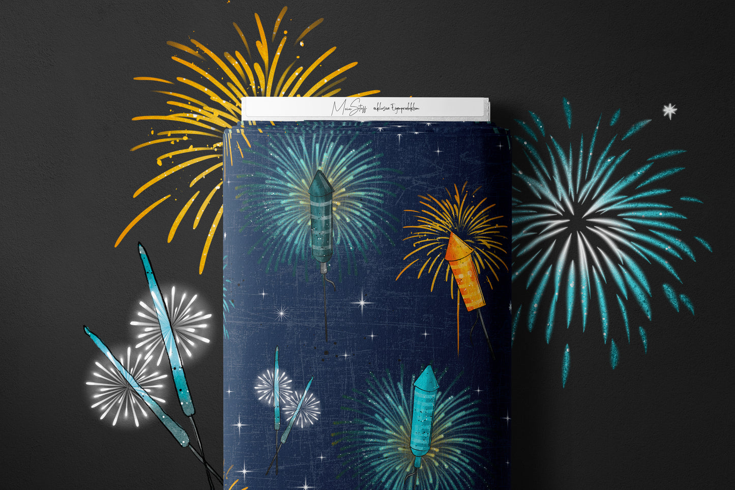 Neujahrsglück Blau (mit oder ohne Gesicht)