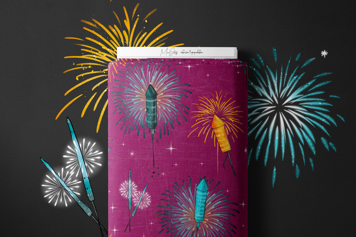 Neujahrsglück Pink (mit oder ohne Gesicht)