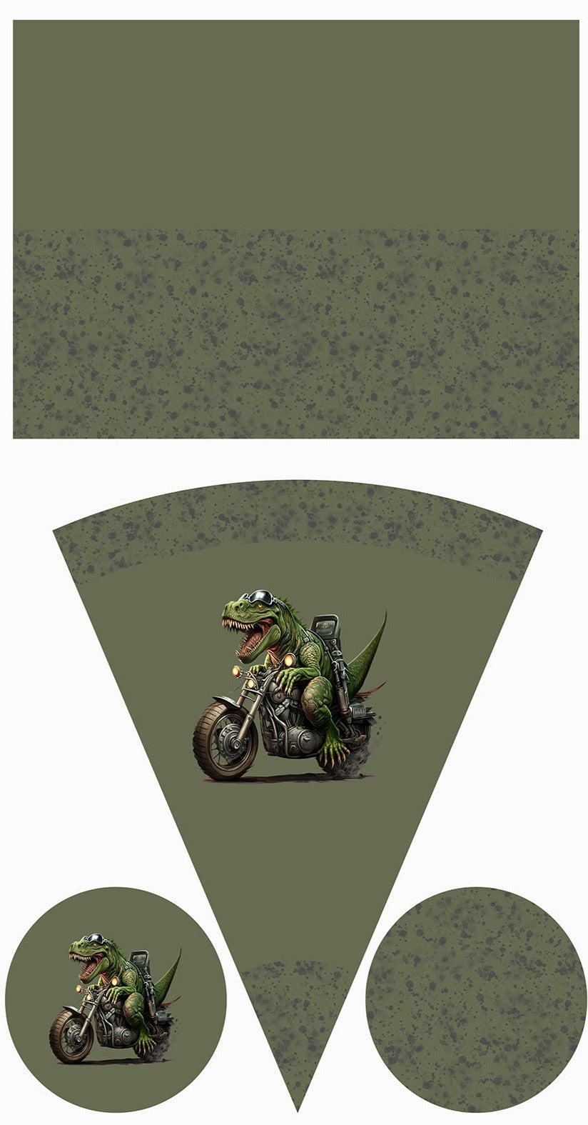 Schultütenpanel T-Rex
