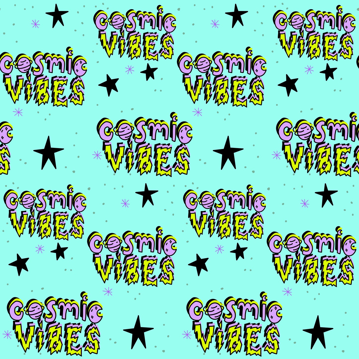 Cosmic Vibes türkis