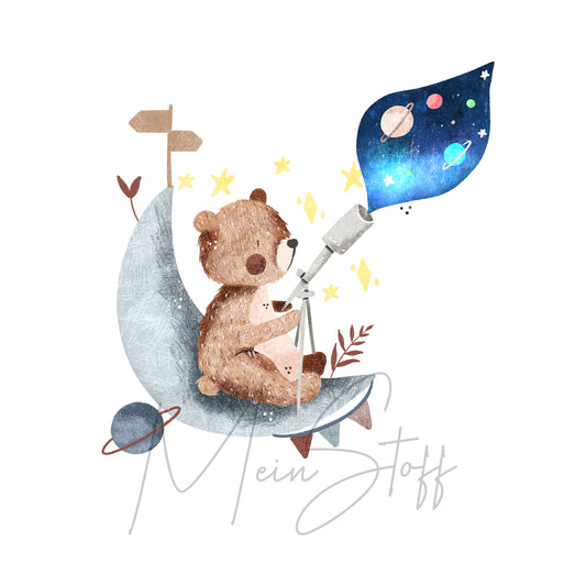 Bügelbild Cosmobär