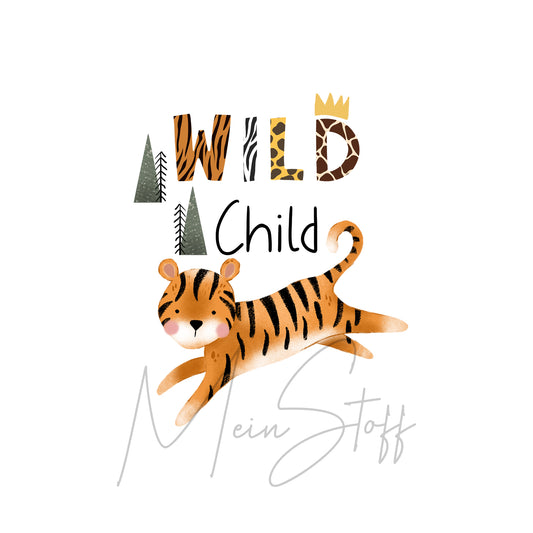 Bügelbild Wild Child