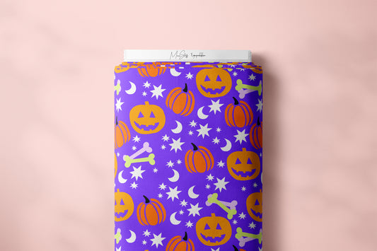 Halloweenkürbisse lila