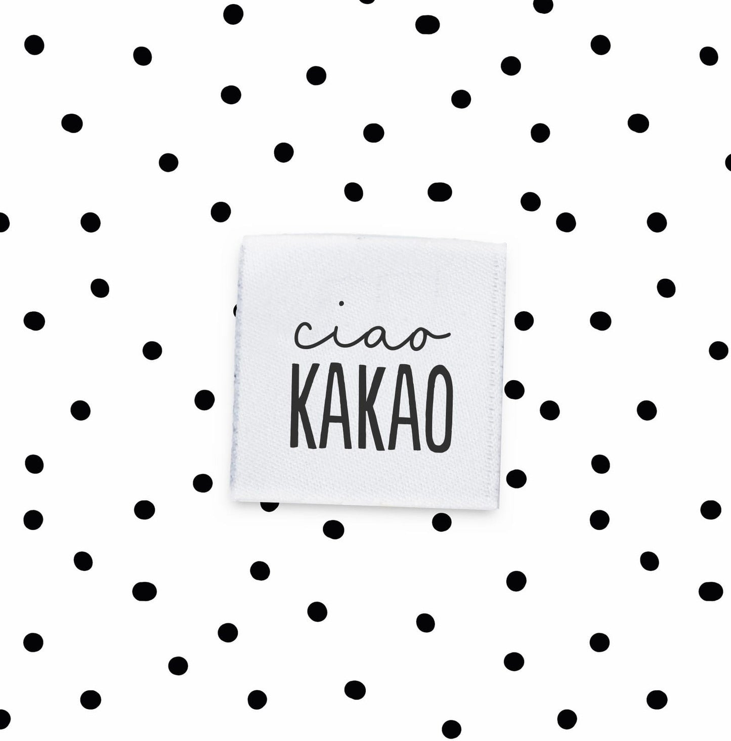 Weblabel Mini Ciao Kakao
