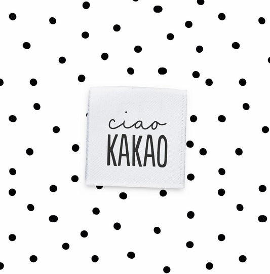 Weblabel Mini Ciao Kakao
