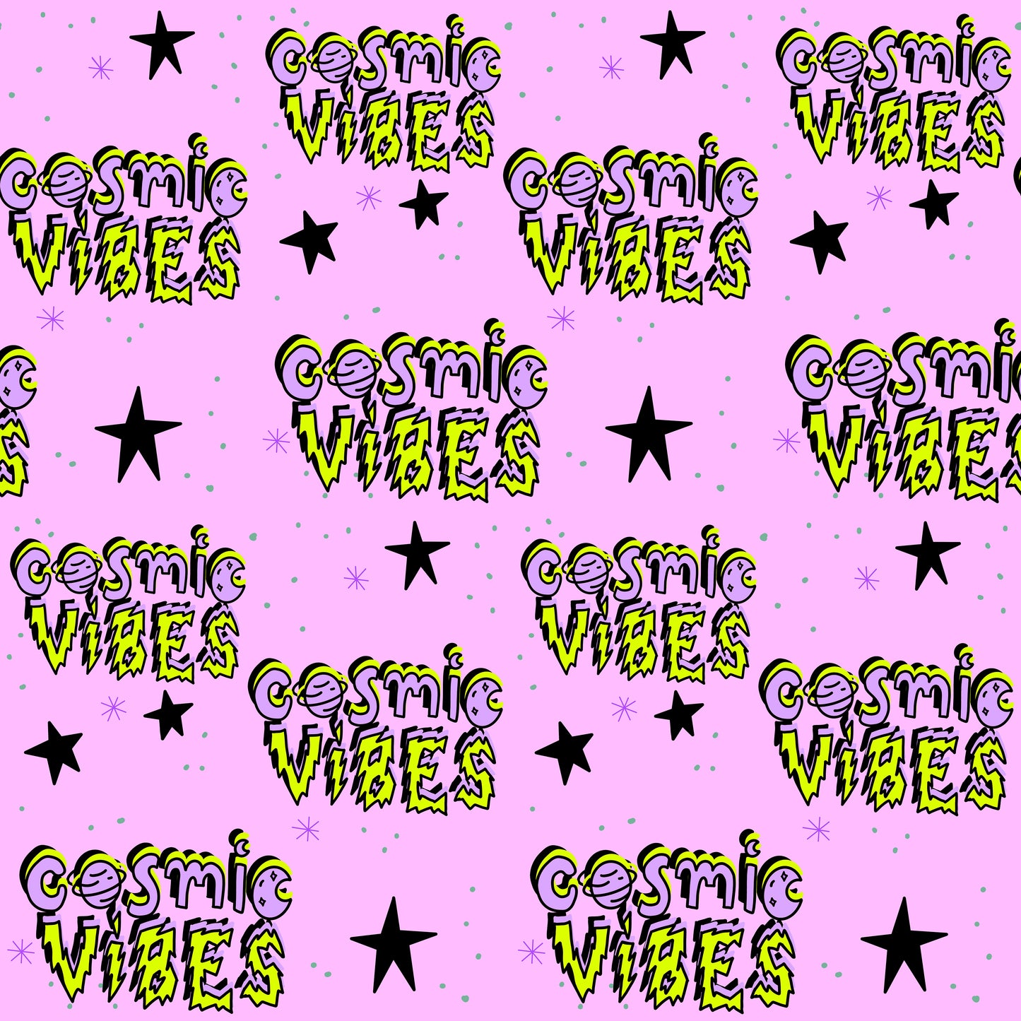 Cosmic Vibes rosa