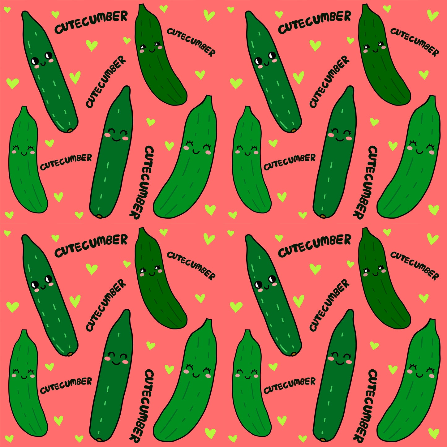 Cutecumber pink