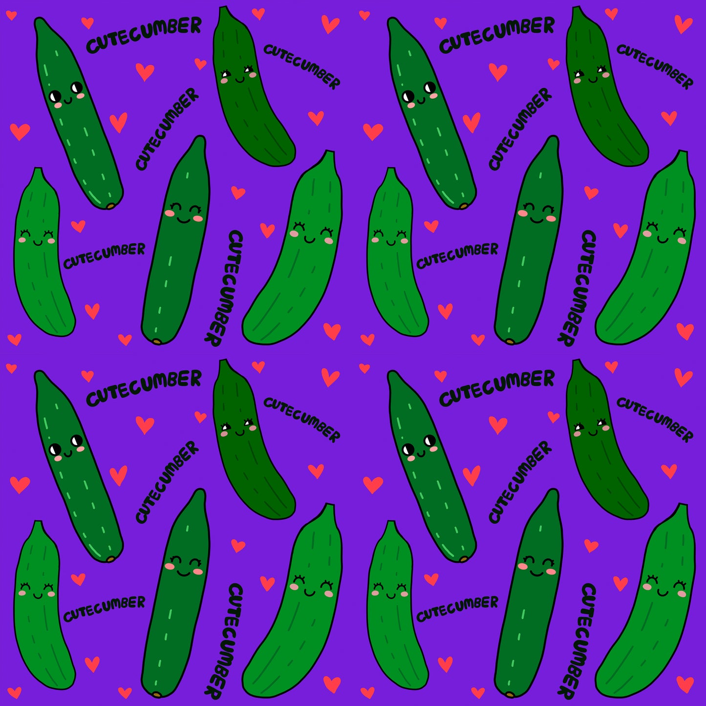 Cutecumber lila
