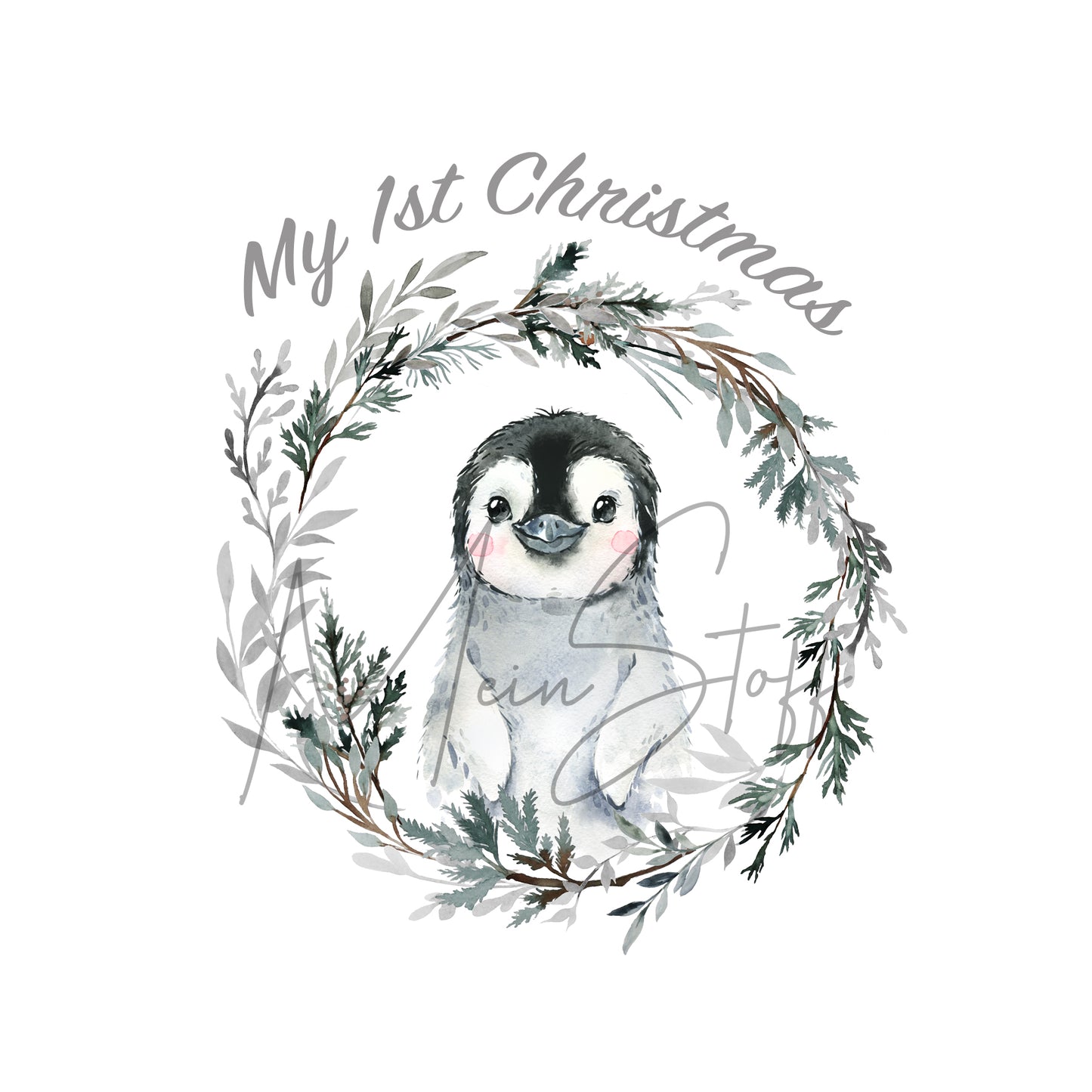 My First Christmas Bügelbild